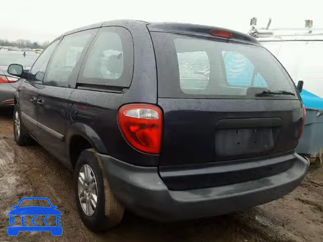 2007 DODGE CARAVAN SE 1D4GP25B47B248060 зображення 2