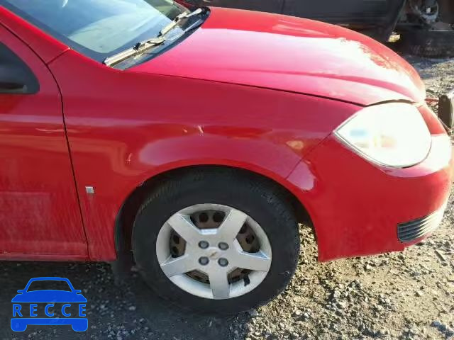 2007 CHEVROLET COBALT LT 1G1AL55F077175218 зображення 9