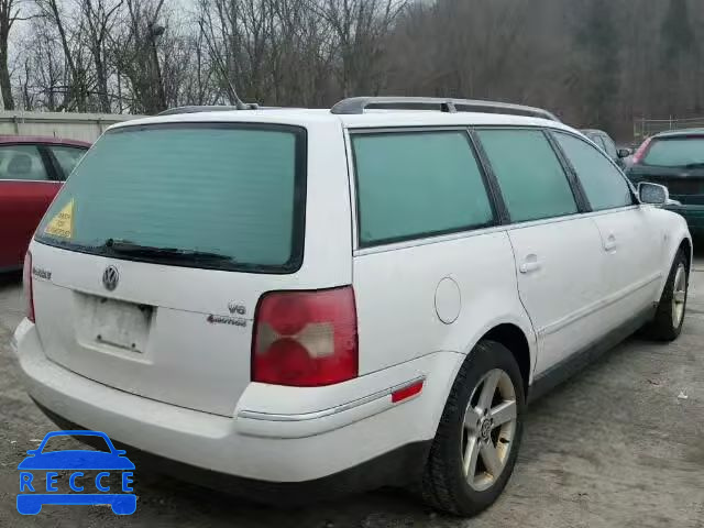 2004 VOLKSWAGEN PASSAT GLX WVWYH63B94E078474 зображення 3