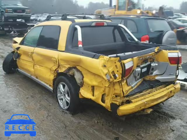 2003 SUBARU BAJA 4S4BT61C337105196 зображення 2