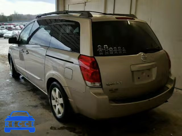 2005 NISSAN QUEST S/SE 5N1BV28U05N128547 image 2