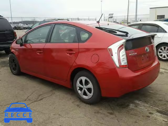 2013 TOYOTA PRIUS JTDKN3DU4D1636252 image 2