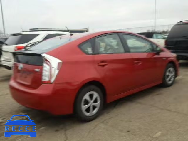 2013 TOYOTA PRIUS JTDKN3DU4D1636252 зображення 3