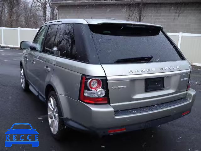 2013 LAND ROVER RANGE ROVE SALSK2D45DA779870 зображення 2