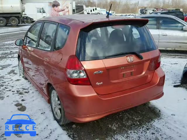 2008 HONDA FIT SPORT JHMGD37618S040441 image 2