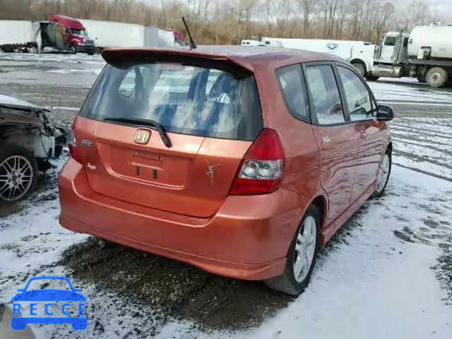 2008 HONDA FIT SPORT JHMGD37618S040441 image 3