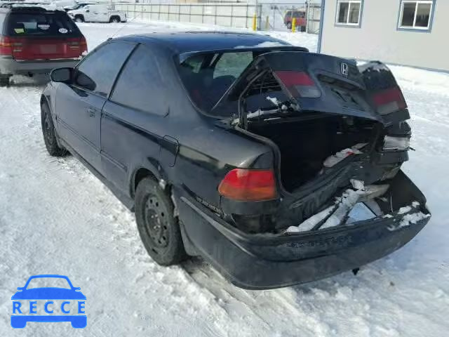 1997 HONDA CIVIC HX 1HGEJ7224VL137346 зображення 2