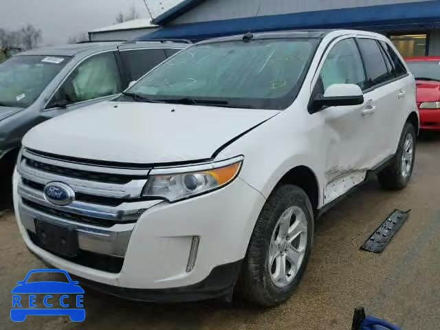 2013 FORD EDGE SEL 2FMDK3JC1DBE31596 зображення 1