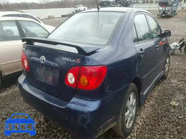 2004 TOYOTA COROLLA 2T1BR32E74C222989 image 3