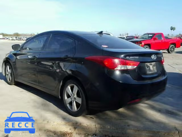 2012 HYUNDAI ELANTRA GL KMHDH4AE3CU378429 image 2
