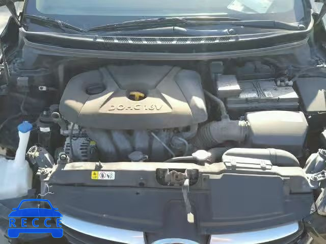 2012 HYUNDAI ELANTRA GL KMHDH4AE3CU378429 image 6