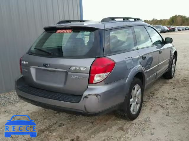 2008 SUBARU OUTBACK 2. 4S4BP61C286363906 зображення 3