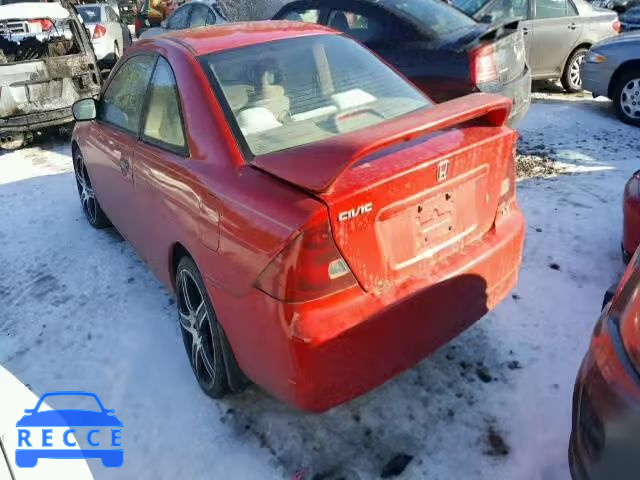 2001 HONDA CIVIC LX 1HGEM22581L004670 image 2