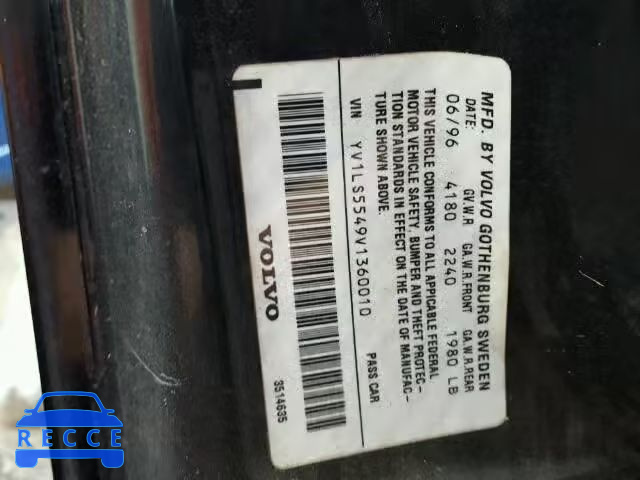 1997 VOLVO 850 YV1LS5549V1360010 image 9