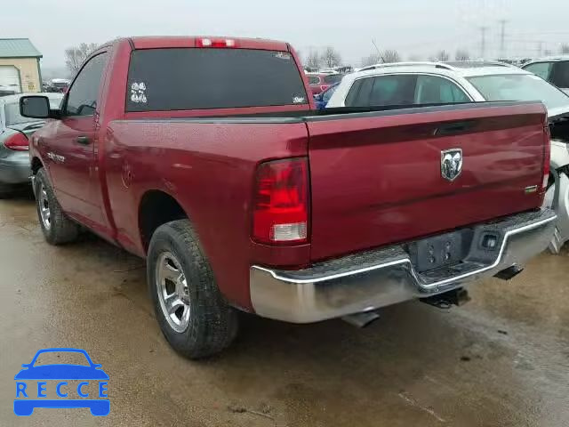 2012 DODGE RAM 1500 S 3C6JD6AP0CG262924 image 2