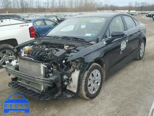 2014 FORD FUSION S 1FA6P0G71E5380457 image 1