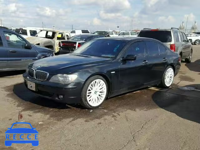 2008 BMW 750I WBAHL83518DT13110 зображення 1