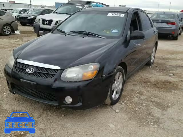 2008 KIA SPECTRA EX KNAFE121X85016516 image 1