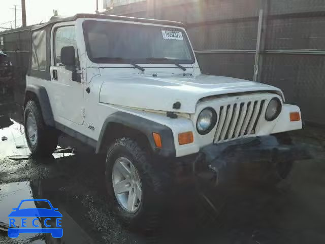 2005 JEEP WRANGLER X 1J4FA39S05P321882 зображення 0