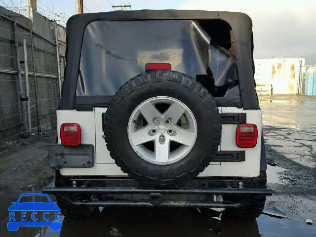 2005 JEEP WRANGLER X 1J4FA39S05P321882 зображення 9