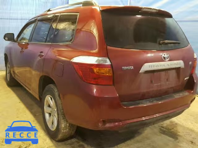 2008 TOYOTA HIGHLANDER JTEES41A882062529 зображення 2