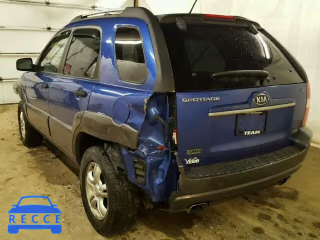 2008 KIA SPORTAGE E KNDJE723987540536 image 2