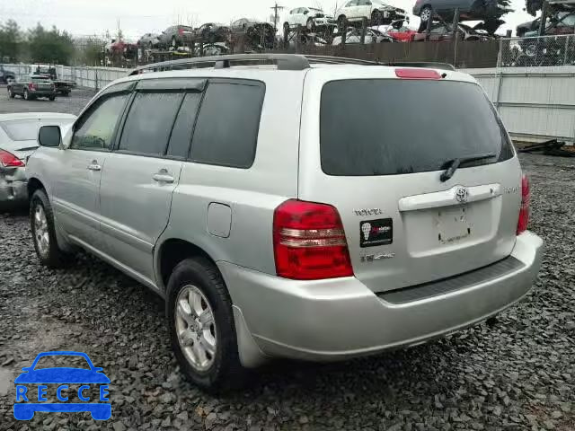 2003 TOYOTA HIGHLANDER JTEHF21A630156533 зображення 2