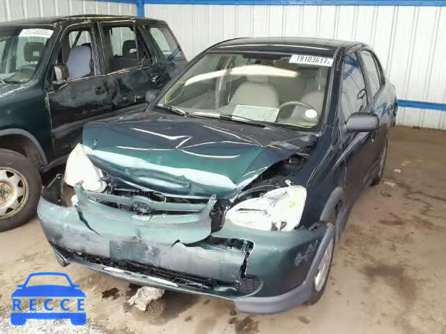 2003 TOYOTA ECHO JTDBT123335046376 image 1