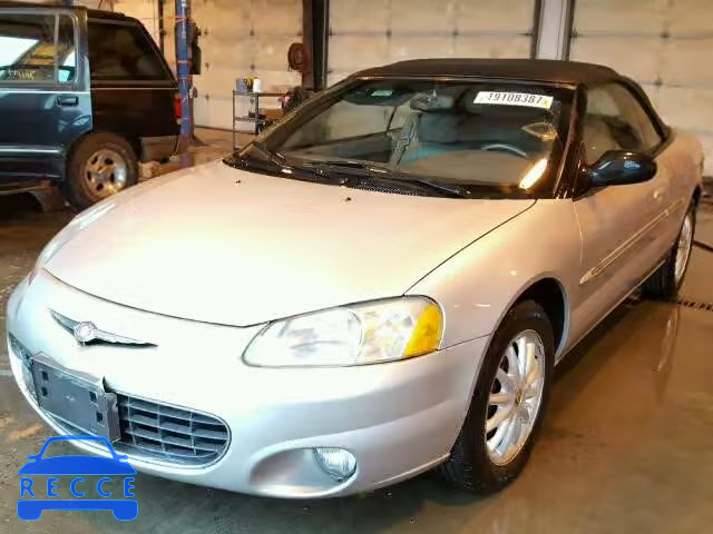 2001 CHRYSLER SEBRING LX 1C3EL55U51N693310 зображення 1