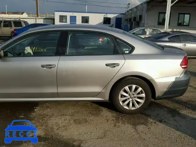 2012 VOLKSWAGEN PASSAT S 1VWAP7A31CC075405 image 9