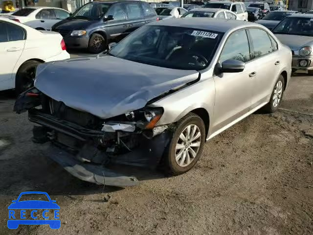 2012 VOLKSWAGEN PASSAT S 1VWAP7A31CC075405 image 1