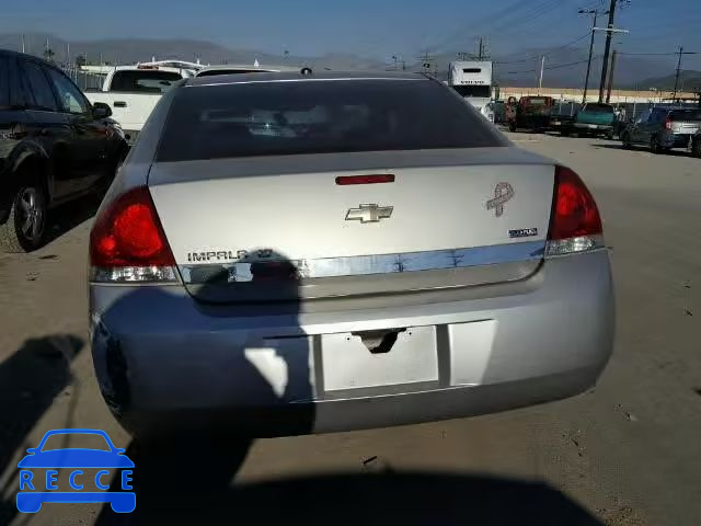 2008 CHEVROLET IMPALA LT 2G1WT58K089238039 зображення 9