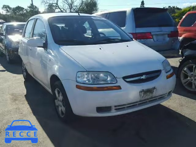 2006 CHEVROLET AVEO/LS KL1TD666X6B667338 зображення 0