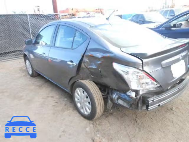 2016 NISSAN VERSA S/S 3N1CN7AP0GL807380 зображення 2