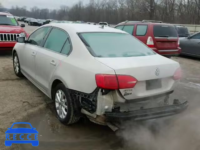 2011 VOLKSWAGEN JETTA SE 3VWDZ7AJXBM098393 image 2