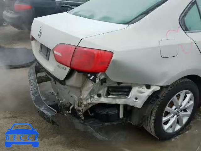 2011 VOLKSWAGEN JETTA SE 3VWDZ7AJXBM098393 image 8