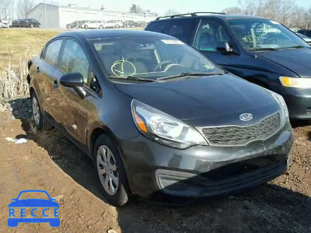 2012 KIA RIO LX KNADM4A34C6074302 image 0