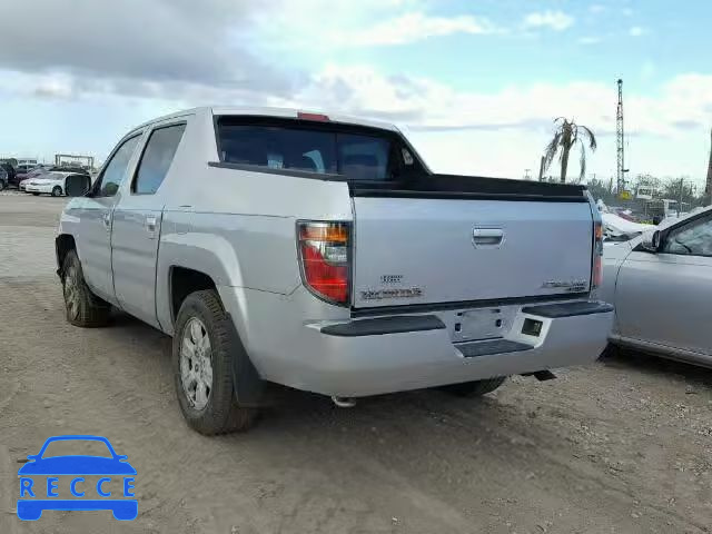 2007 HONDA RIDGELINE 2HJYK16487H528271 image 2