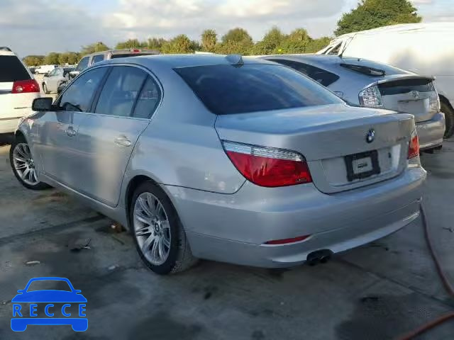 2008 BMW 528I WBANU53518CT06940 зображення 2