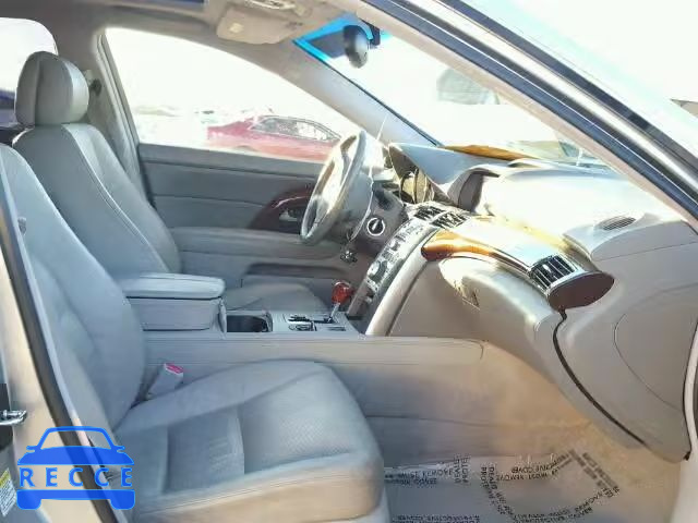 2007 ACURA RL JH4KB16667C000287 зображення 4