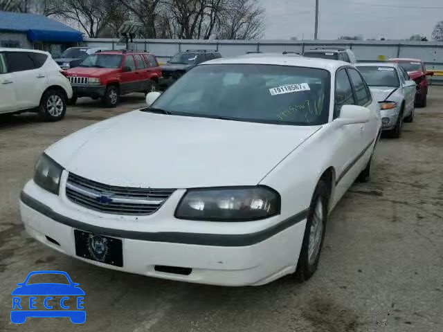 2002 CHEVROLET IMPALA 2G1WF55K729218518 зображення 1