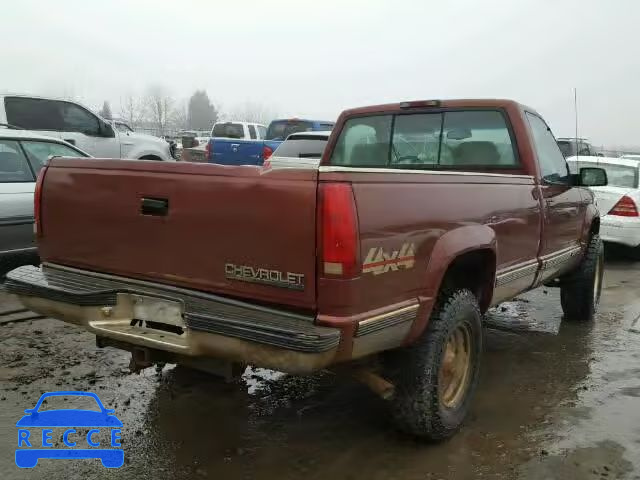 1998 CHEVROLET K2500 1GCGK24R4WZ171898 Bild 3