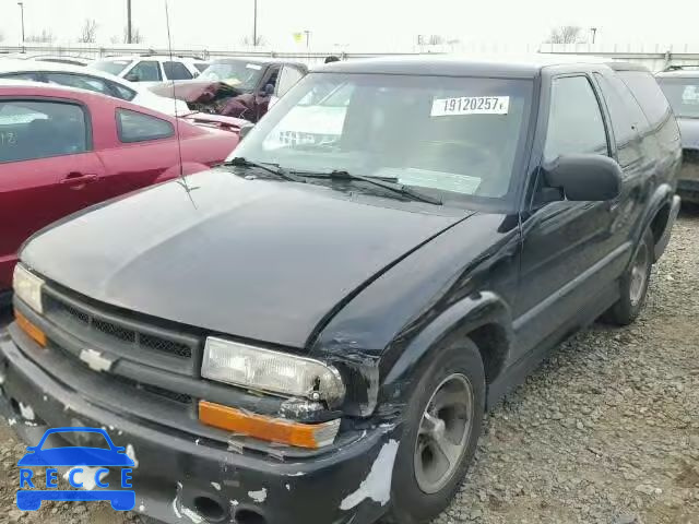 2002 CHEVROLET BLAZER 1GNCS18W92K154288 Bild 1