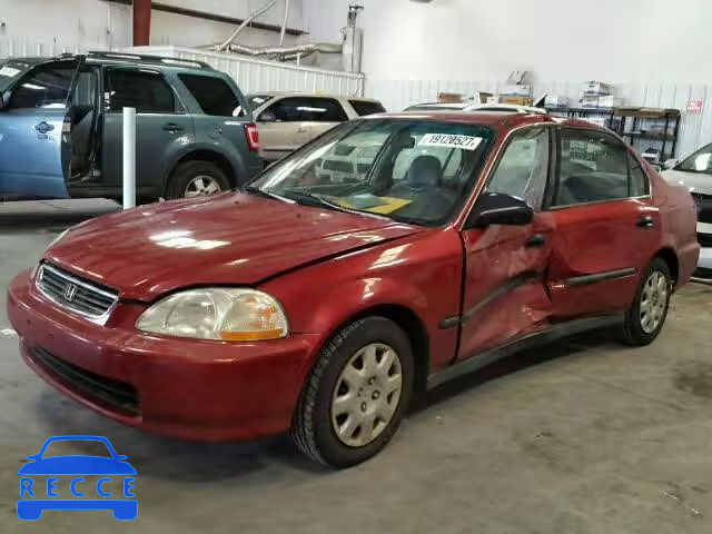 1998 HONDA CIVIC LX 1HGEJ6678WL010701 image 1