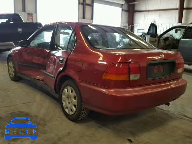 1998 HONDA CIVIC LX 1HGEJ6678WL010701 Bild 2