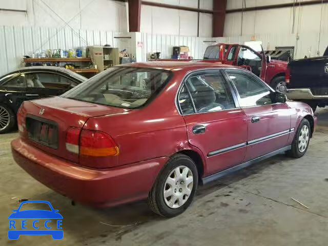 1998 HONDA CIVIC LX 1HGEJ6678WL010701 Bild 3