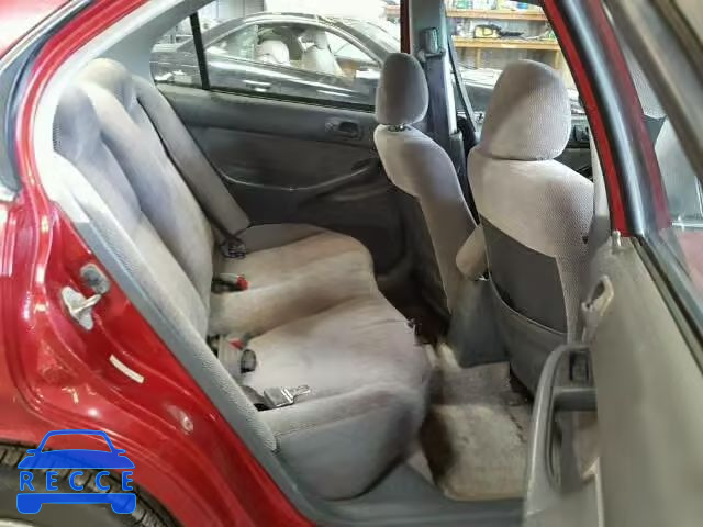 1998 HONDA CIVIC LX 1HGEJ6678WL010701 image 5