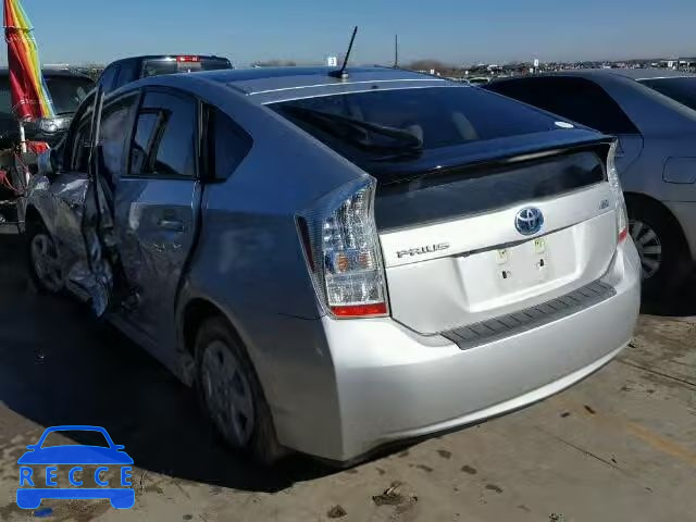 2010 TOYOTA PRIUS JTDKN3DU8A0155082 зображення 2