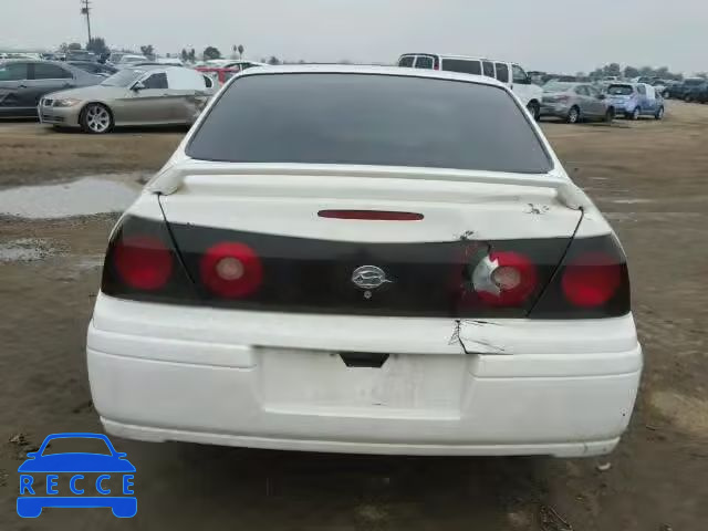 2004 CHEVROLET IMPALA LS 2G1WH52K549404933 зображення 8