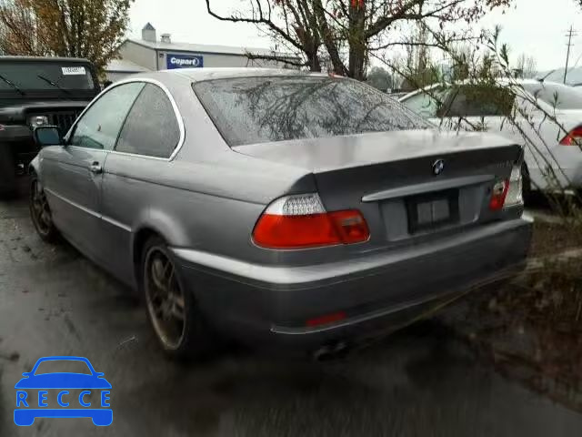 2004 BMW 330CI WBABD53474PL11749 image 2
